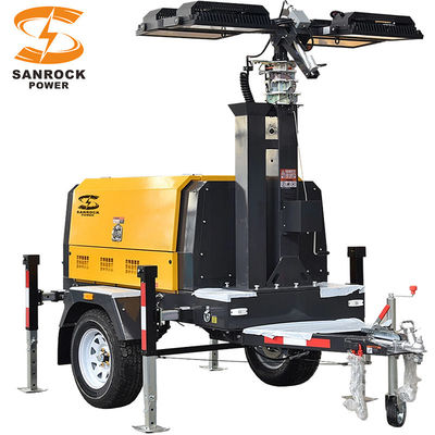 comprar Generador de torre de luz móvil 50HZ 60HZ Plantas de luz diesel para eventos al aire libre online manufacture