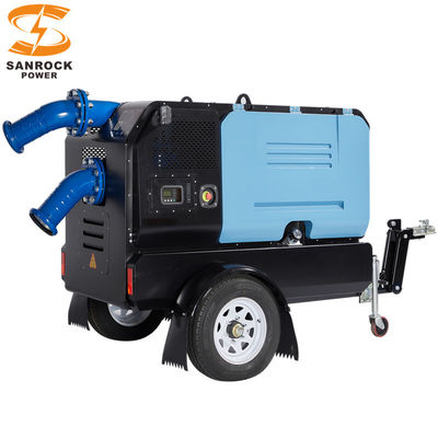 comprar Bomba de agua diésel de alta presión, remolque de control de inundaciones de emergencia, bomba de alcantarillado montada online manufacture