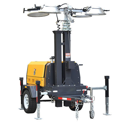 comprar Torre de luz LED móvil Industrial de elevación hidráulica generador diesel Torre de luz online manufacture