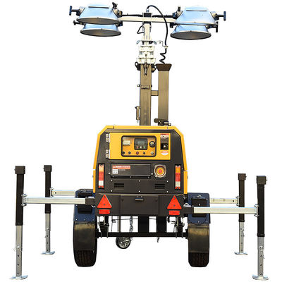 comprar Eventos Torre de luz diesel Motor diesel portátil Torre de luz LED Torre de iluminación de inundación online manufacture