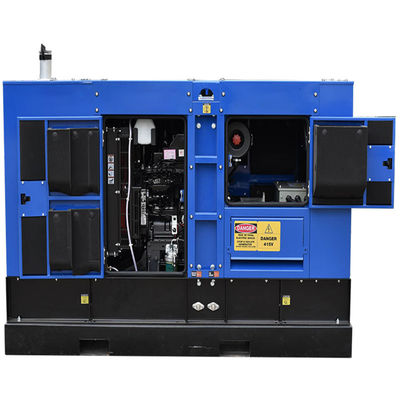 comprar Generador diésel de 400 V, 50 Hz, diseño silencioso, arranque eléctrico de 12 V CC, tamaño pequeño online manufacture