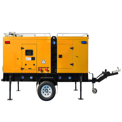 comprar Grupo de Bombeo con Motor Diésel, Bomba de Cebado en Seco de 2 Ruedas, Bomba de Agua Contra Incendios con Motor Diésel online manufacture