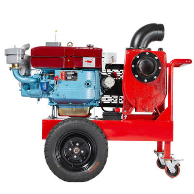 comprar Bomba autocebante para aguas residuales Fácil de mover Bomba de agua diésel Pequeña Simple Bomba de cebado en seco online manufacture