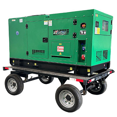 comprar Generador de diesel súper silencioso Conjunto de generador de diesel de 200kva Remolque montado Generador de diesel Doosan online manufacture