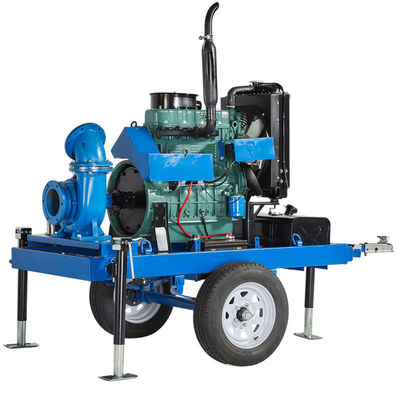 comprar Portable Diesel Engine Pump Set Construction Dewatering Trash Water Pump 6Inch Diesel Water Pump online manufacture