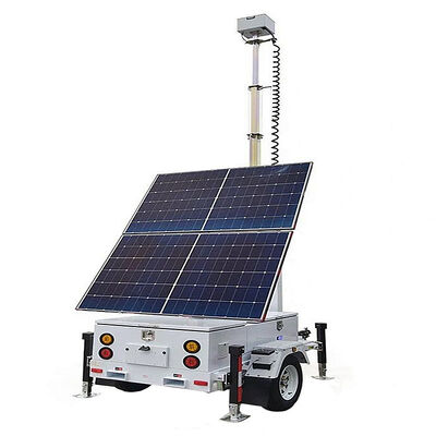 Comprar Torre de luz móvil con certificación CE Paneles fotovoltaicos solares Torre de luz LED Generador Torre de luz industrial online manufacture