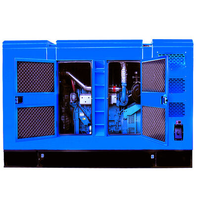 Comprar Conjunto de generadores de potencia de motores diesel de 100 kW centrados en el usuario y de control seguro Generador diesel de tipo silencioso online manufacture