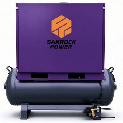 Comprar Compresor de aire de tornillo Fabricación de chapas de acero inoxidable Máquinas industriales Voltado 220V Compresor de aire pequeño online manufacture