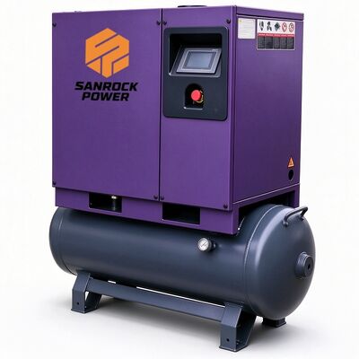 Comprar Máquina Compresora de Aire Compacta Flujo Estable Equipo Industrial Refrigerado por Aire Compresor Láser de Corte en Venta online manufacture