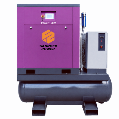 Comprar Máquina Compresora de Aire Portátil 15KW Ahorro de Energía Mejora la Eficiencia Compresor de Aire para Corte por Láser online manufacture