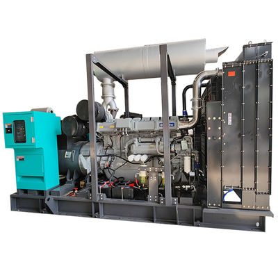 Generadores diesel de 12 cilindros de marco abierto Generadores diesel de funcionamiento silencioso Generadores diesel de exteriores Generador diesel