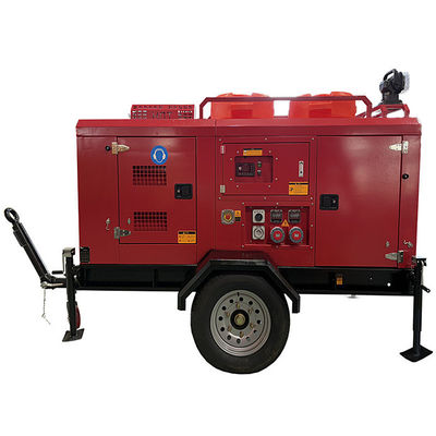 Drainage Mobile Water Pump Flexible Lighting Power 30KW Diesel Engine Water Pump for Irrigation