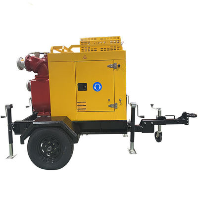 Drainage Water Pump Flow 450m³/h Diesel Engine Self Priming Centrifugal Pump  Submersible Water Pump