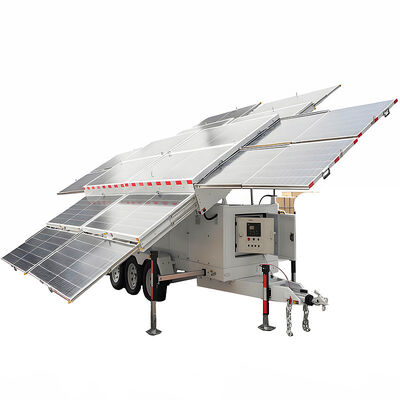 Torre de luz solar móvil de alta calidad Espacios temporales para eventos Torre de luz telescópica Torre de luz solar en venta