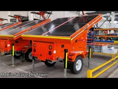 Torre de luz solar móvil Torre de luz telescópica