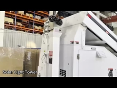 Torre de luz generadora portátil Zonas de respuesta a emergencias Torre LED Iluminación Torre de luz solar