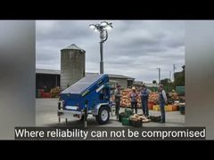 Torre de luz de alta calidad, luces solares para carreteras, reparación de emergencia, fabricante de torres de luz solar