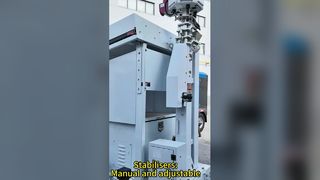 Torre de luz solar móvil Conexión 4G/5G Monitoreo remoto Torre de vigilancia de seguridad Industrial L